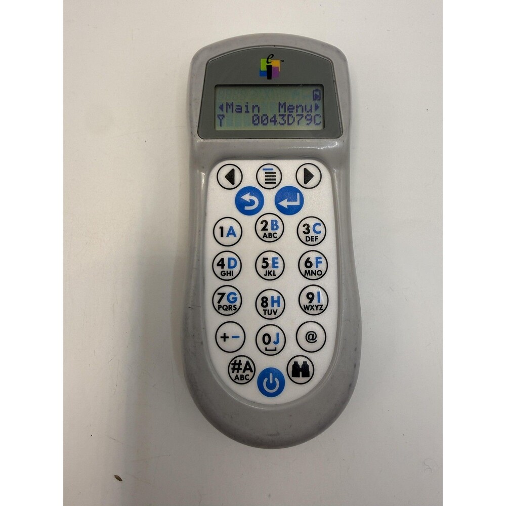 Einstruction KG3EI Student Response Clicker Remote Gray White Classroom Keypad